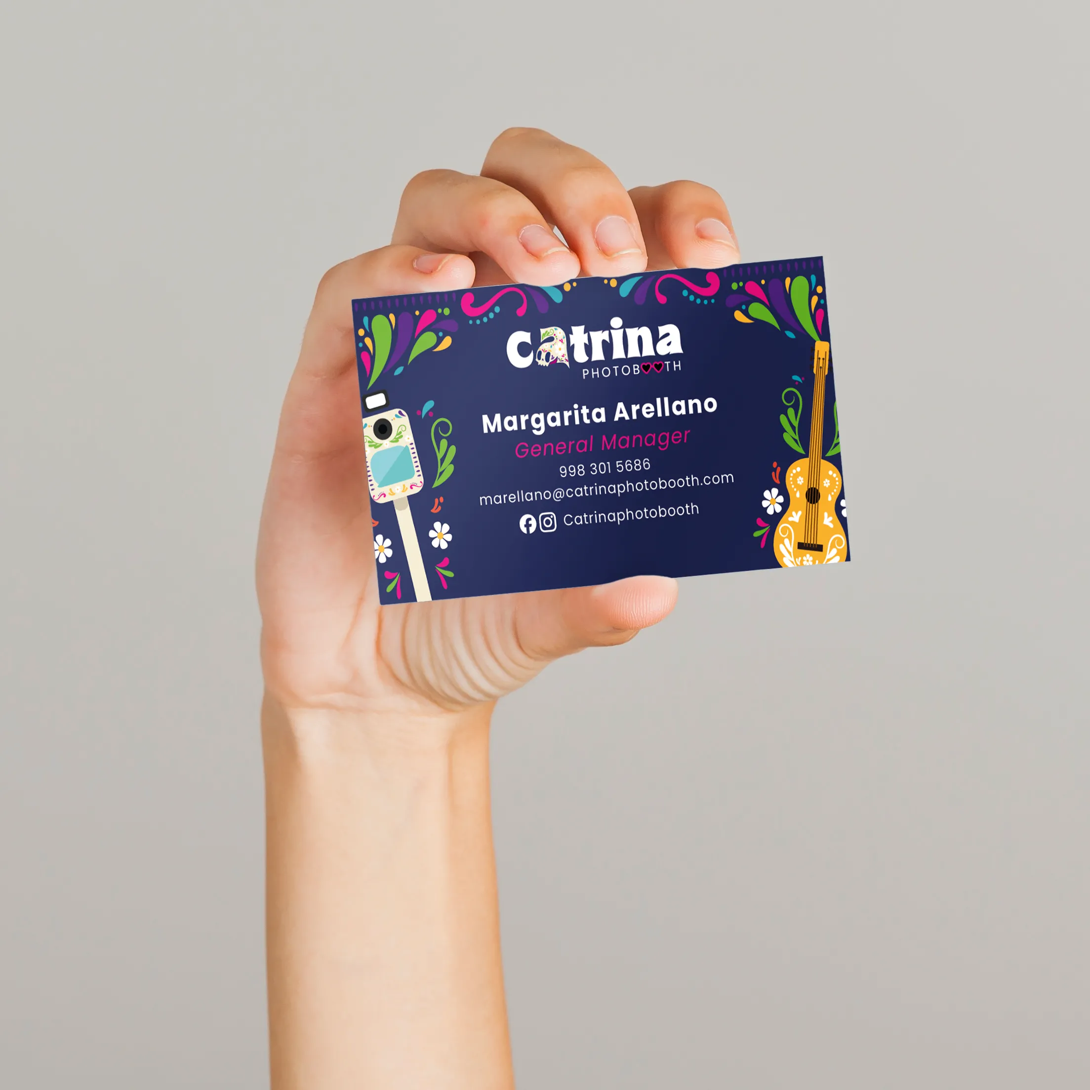 Diseño de logotipo para empresa local de Eventos