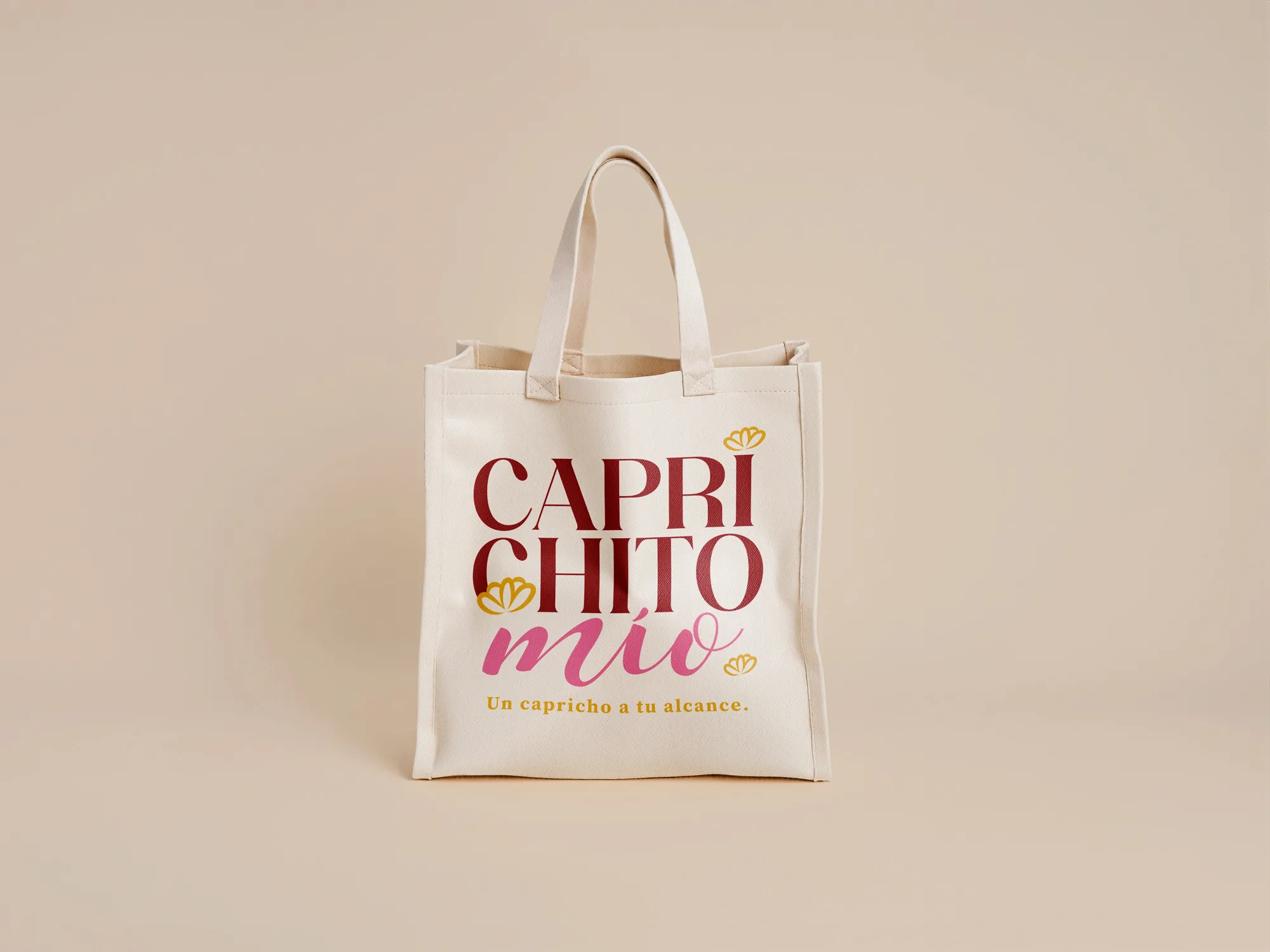 Propuesta visual diseñado por Piñata Pixel para Caprichito Mío