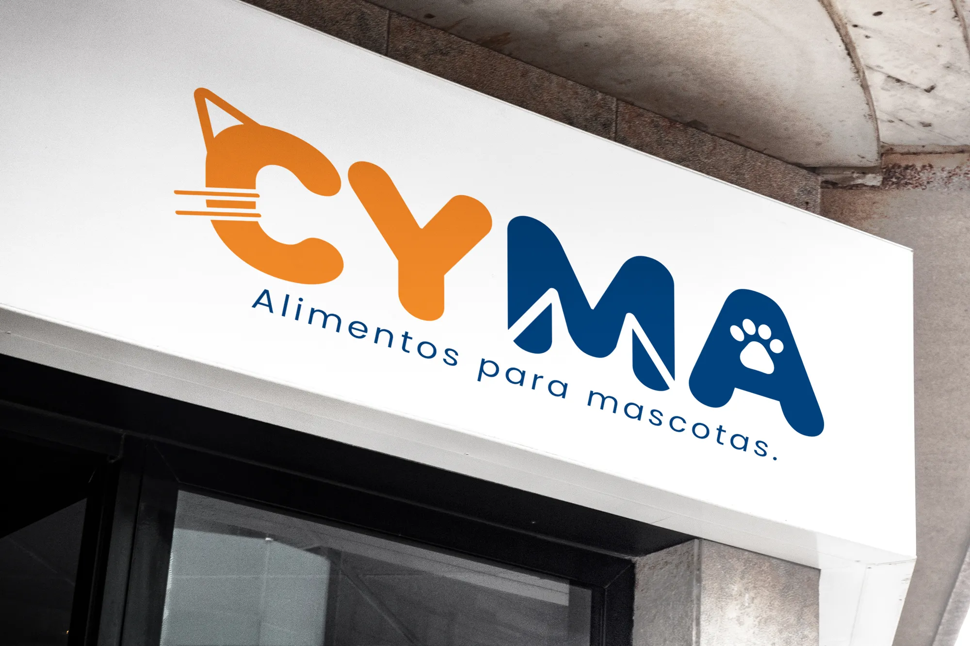 Diseño de logotipo para tienda de alimentos para mascotas