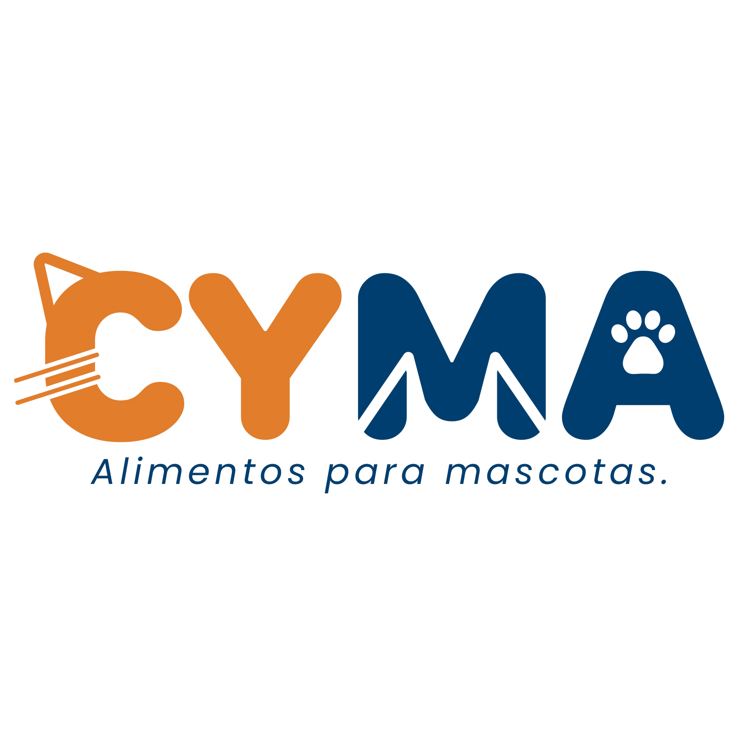 Logo diseñado por Piñata Pixel para CYMA